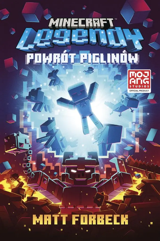 Książka - Minecraft. Legendy. Powrót piglinów
