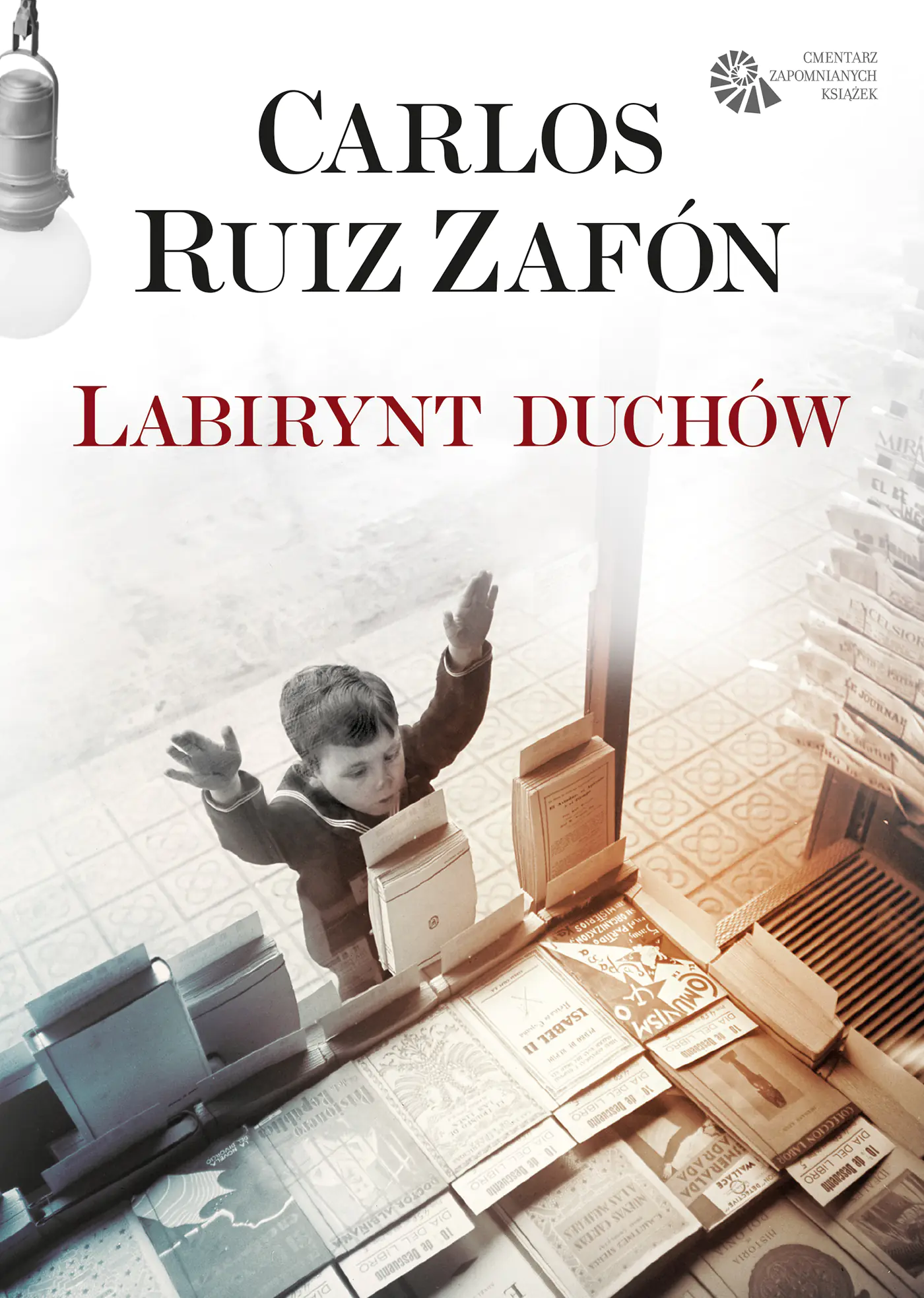 Książka - Labirynt duchów BR