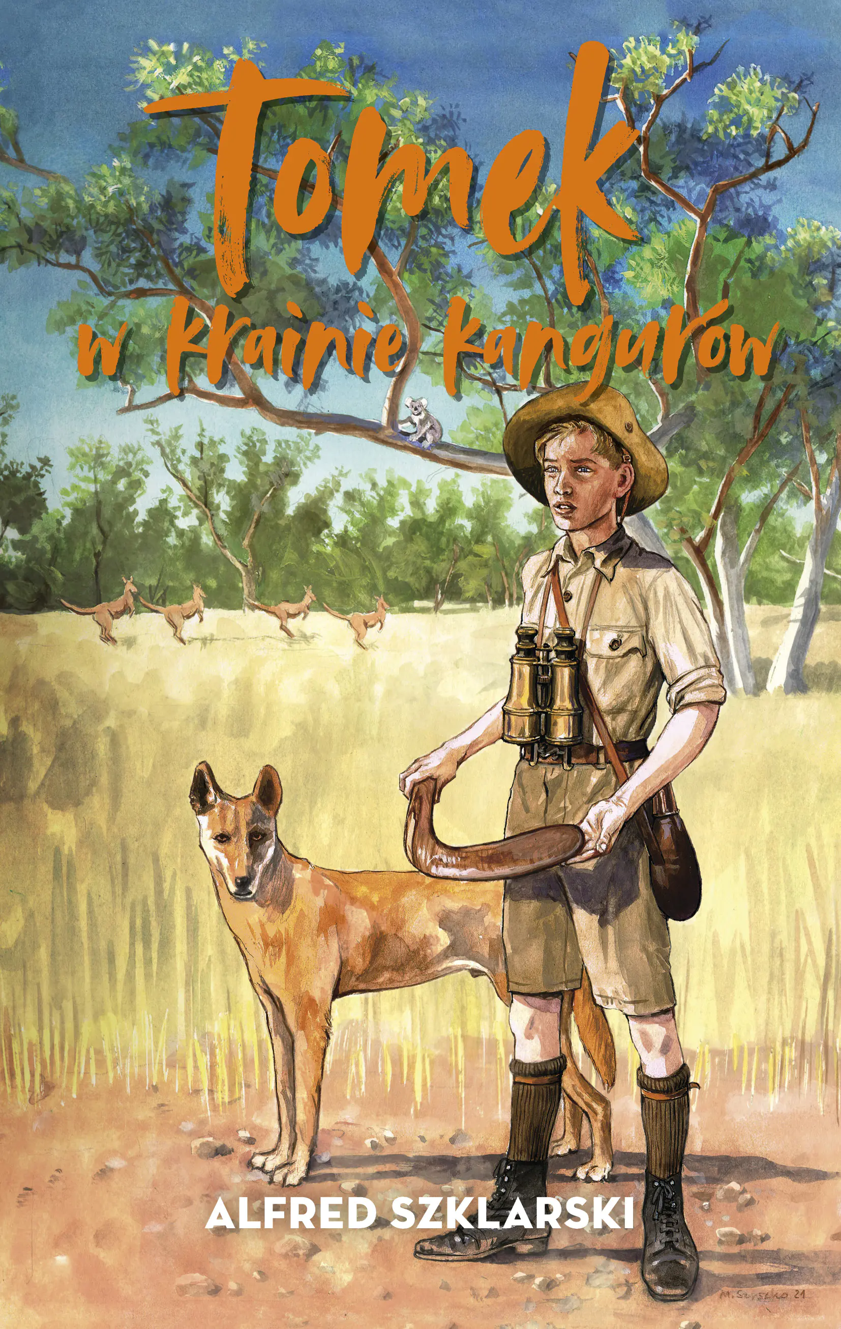 Książka - Tomek w krainie kangurów