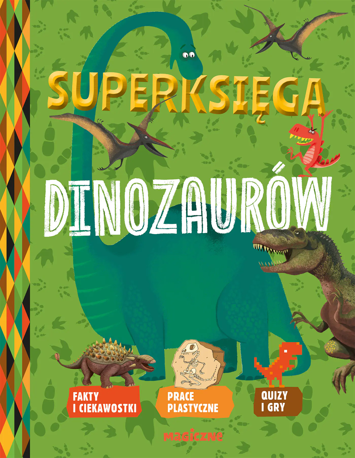Książka - Superksięga dinozaurów