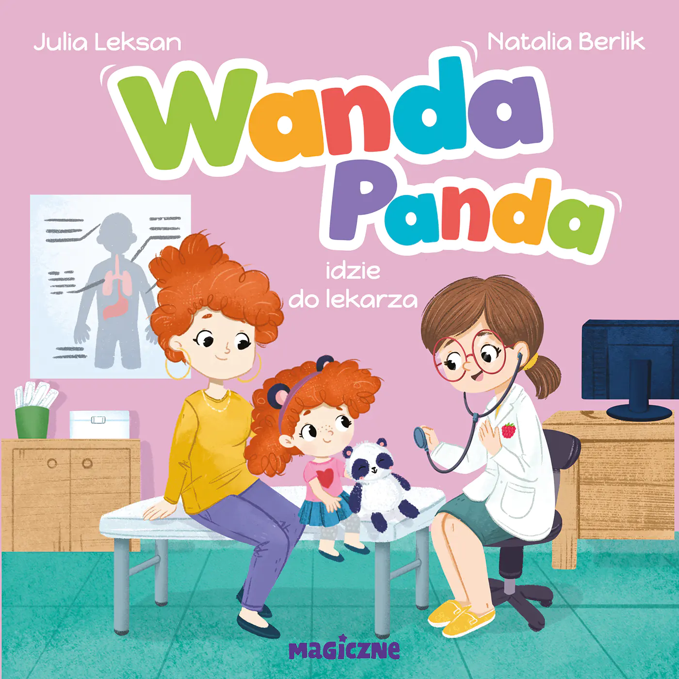Książka - Wanda Panda idzie do lekarza