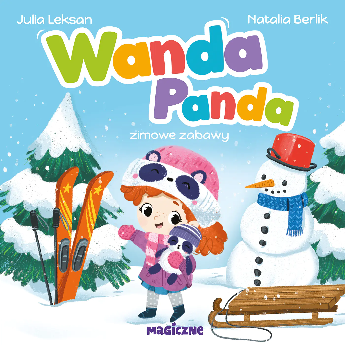 Książka - Wanda Panda. Zimowe zabawy