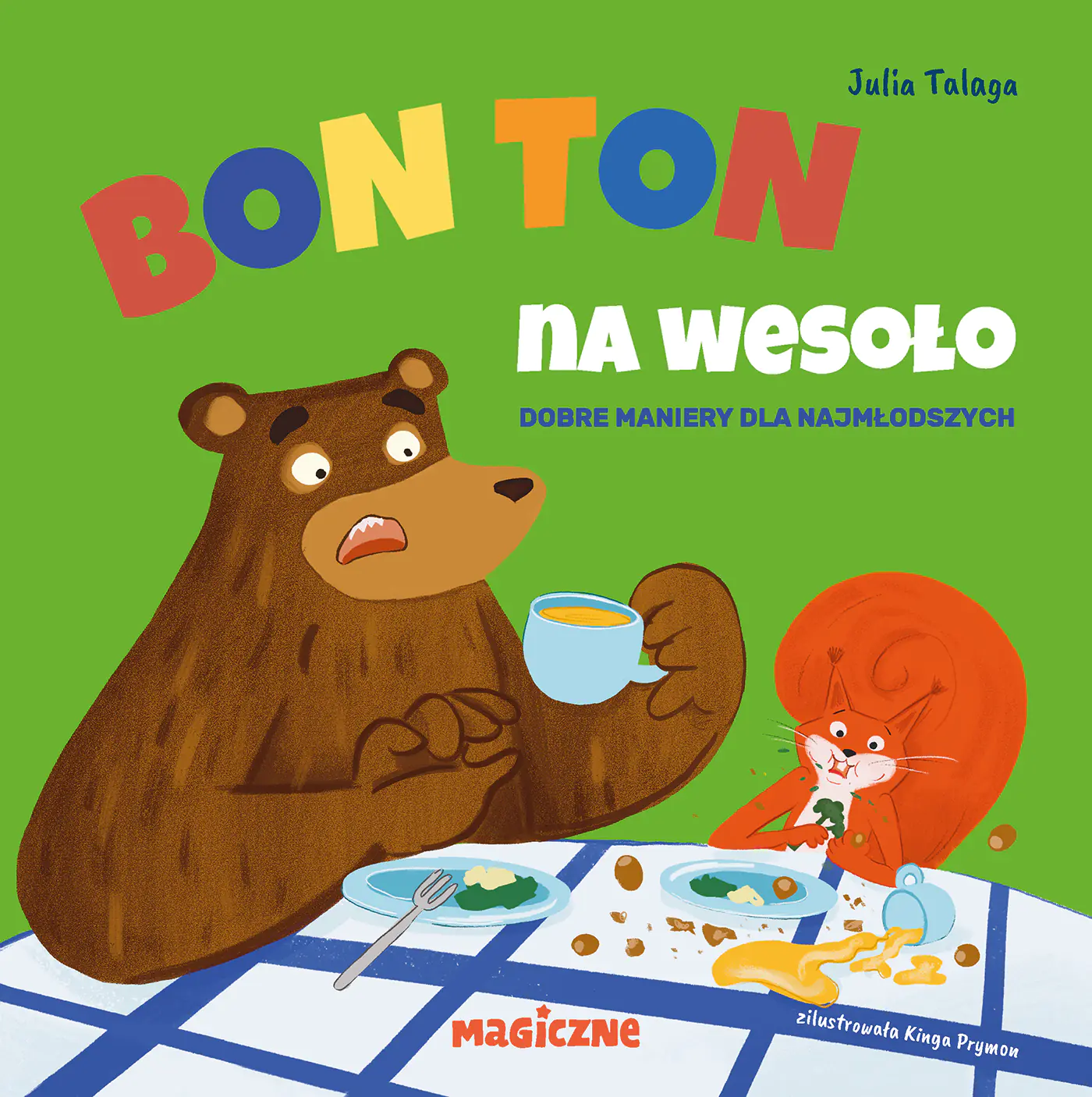 Książka - Bon ton na wesoło. Dobre maniery dla najmłodszych