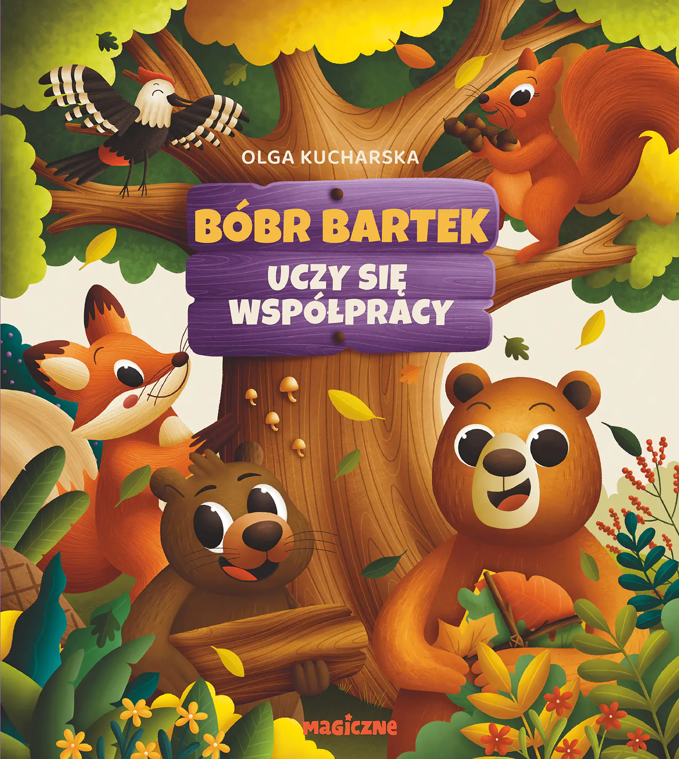 Książka - Bóbr Bartek uczy się współpracy