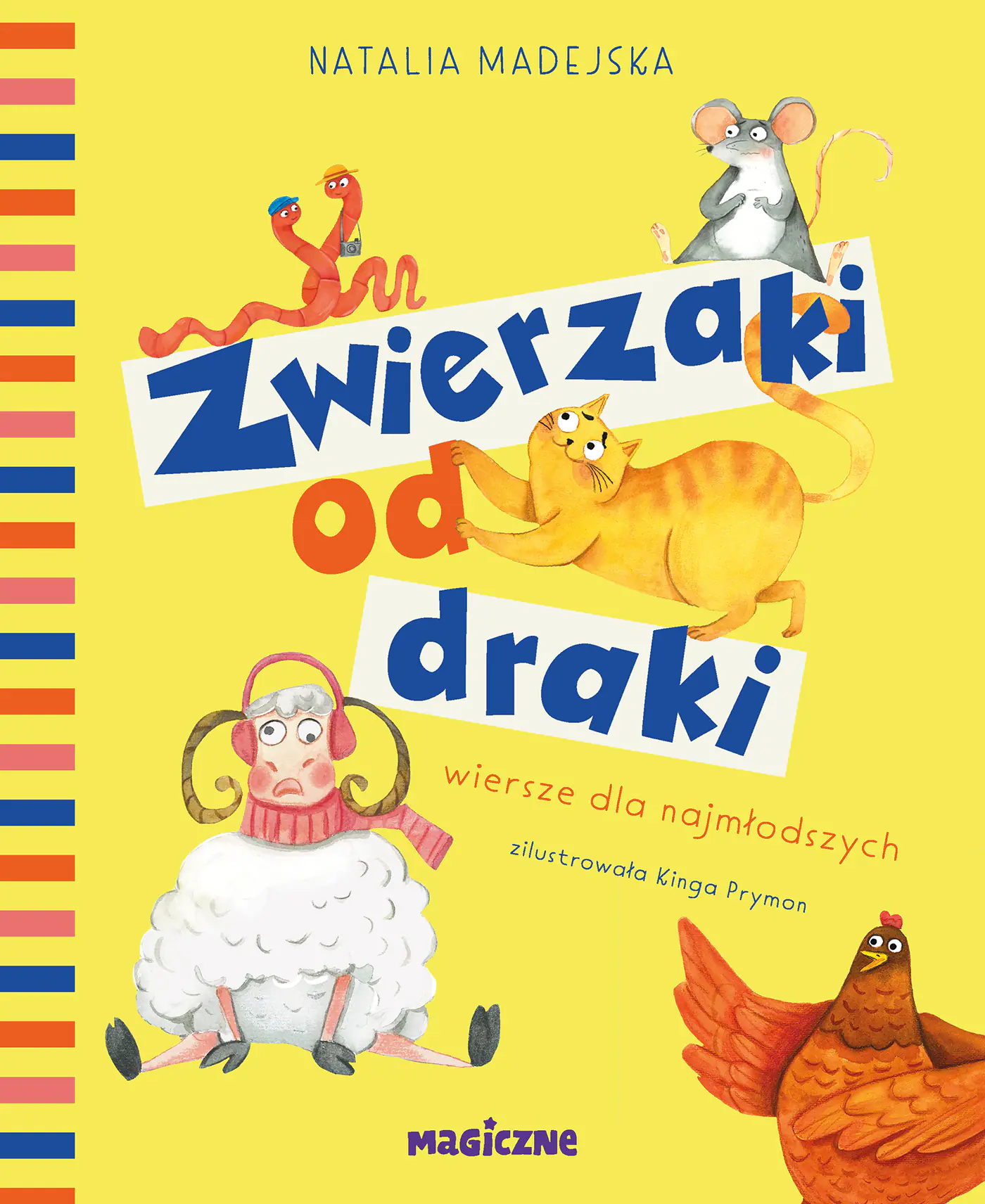 Książka - Zwierzaki od draki. Wiersze dla najmłodszych