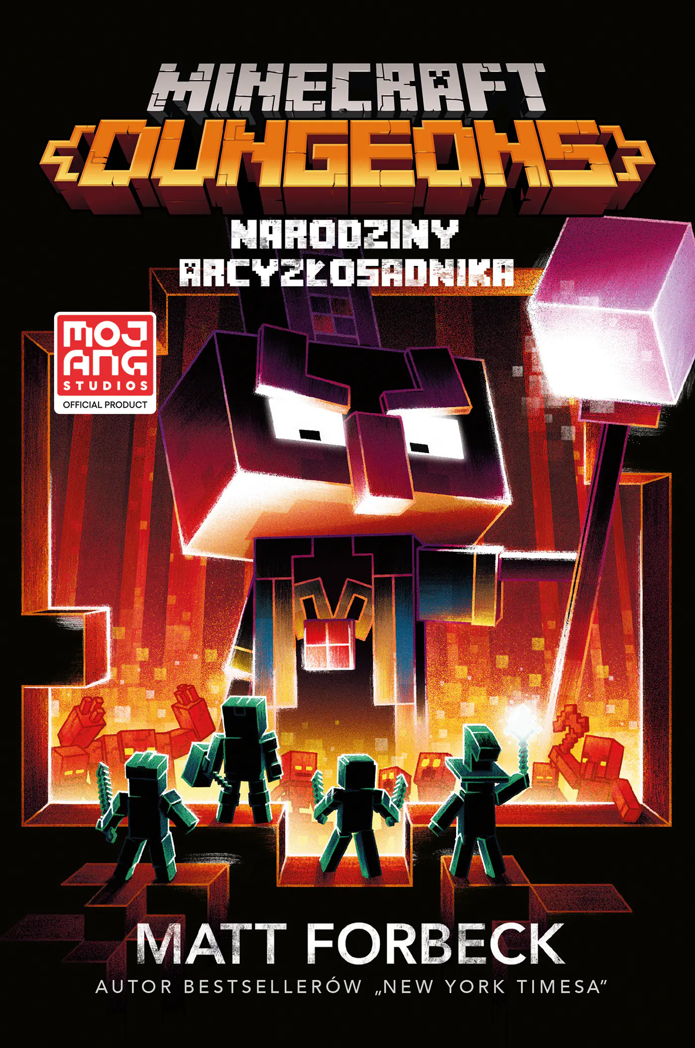 Książka - Minecraft Dungeons. Narodziny Arcyzłosadnika