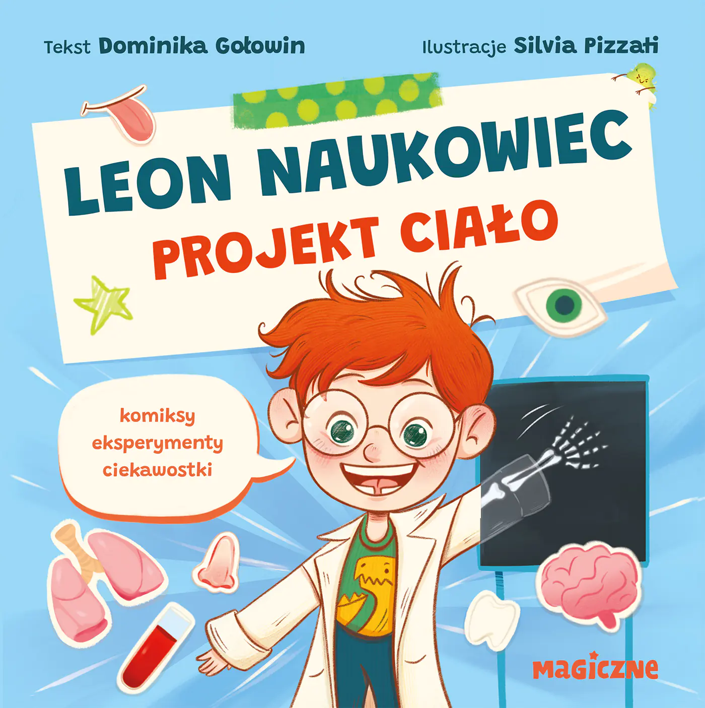 Książka - Leon naukowiec. Projekt ciało