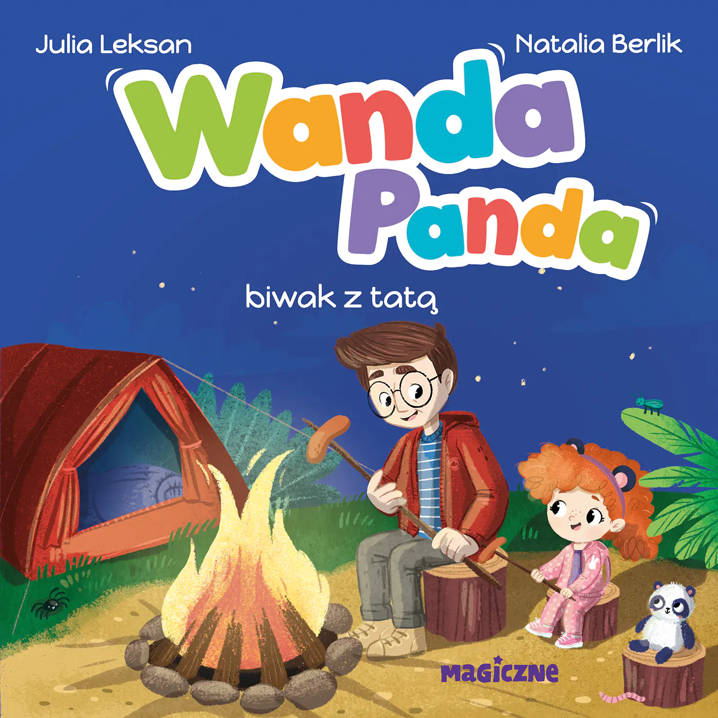 Książka - Wanda Panda. Biwak z tatą