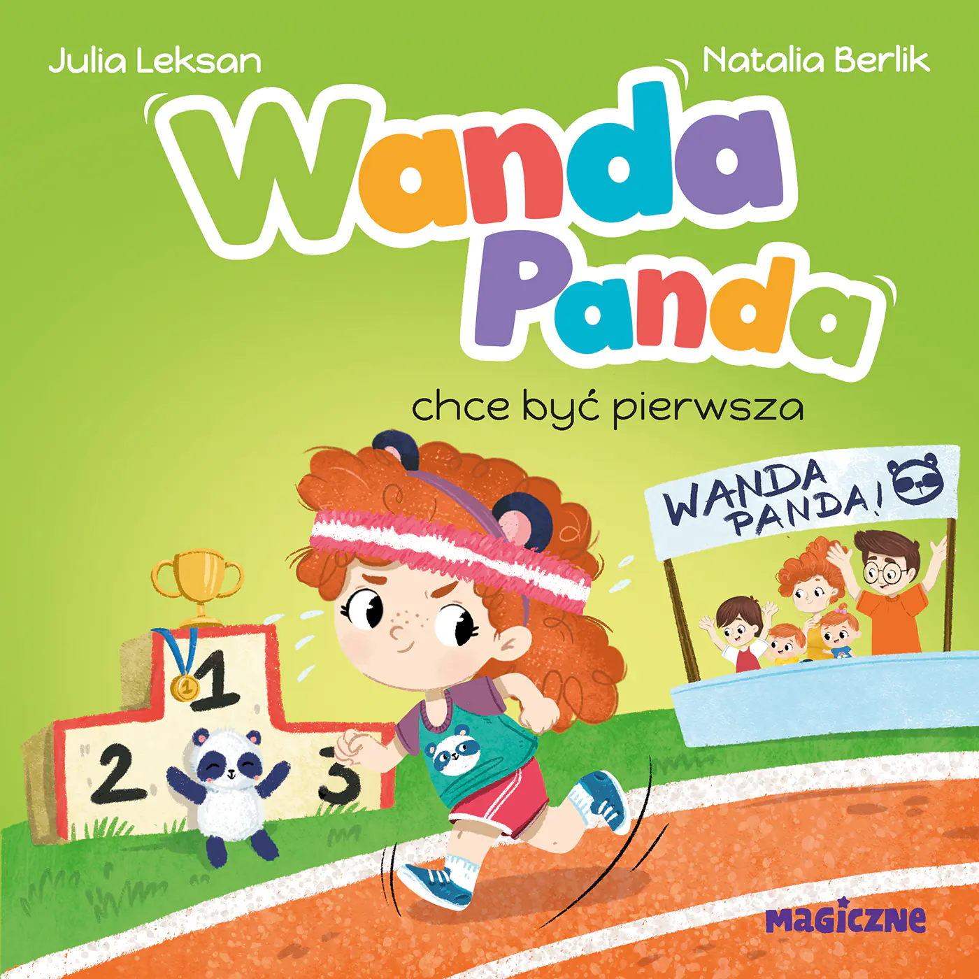 Książka - Wanda Panda chce być pierwsza