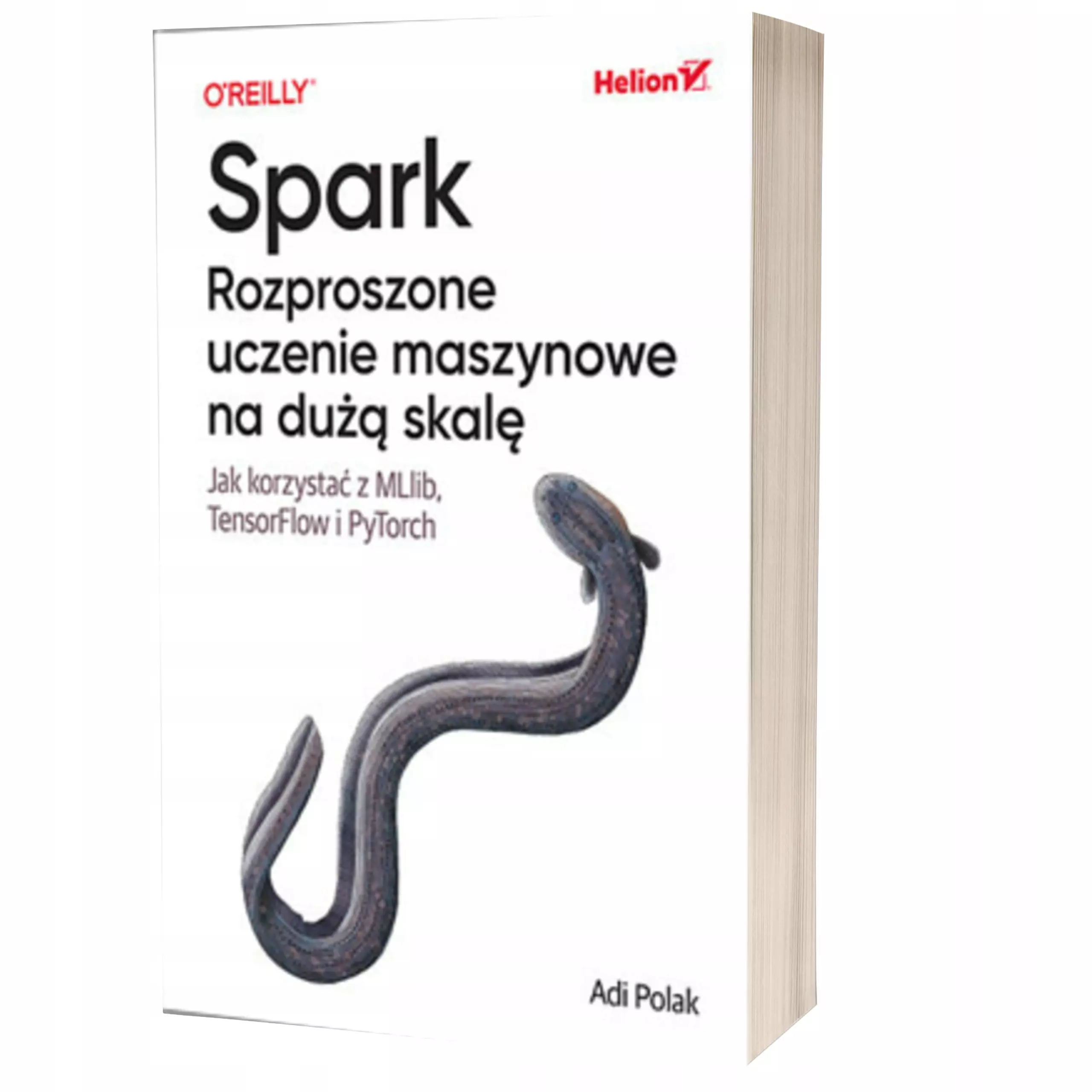 Książka - Spark. Rozproszone uczenie maszynowe na dużą skalę. Jak korzystać z MLlib, TensorFlow i PyTorch