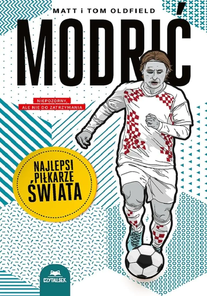 Książka - Modrić. Najlepsi piłkarze świata