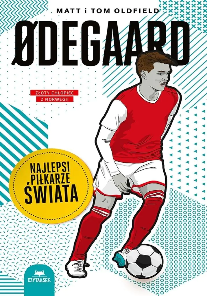 Książka - Odegaard. Najlepsi piłkarze świata