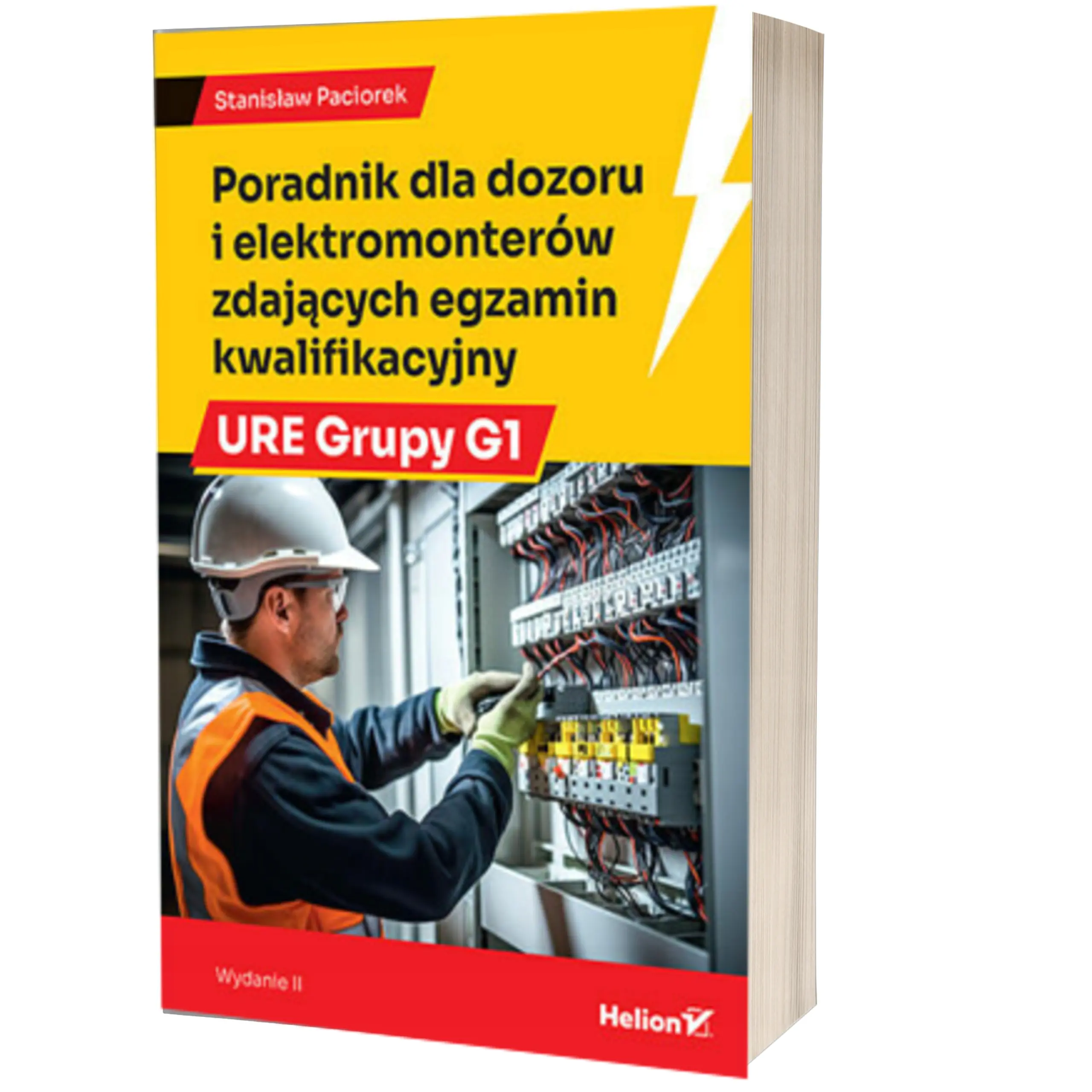 Książka - Poradnik dla dozoru i elektromonterów zdających egzamin kwalifikacyjny URE Grupy G1