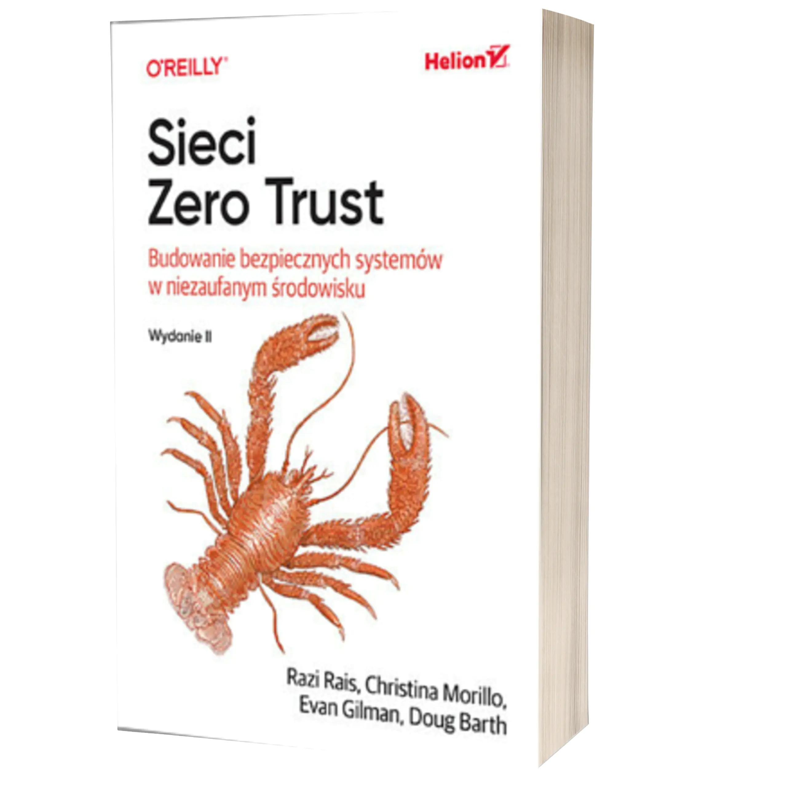 Książka - Sieci Zero Trust. Budowanie bezpiecznych systemów w niezaufanym środowisku