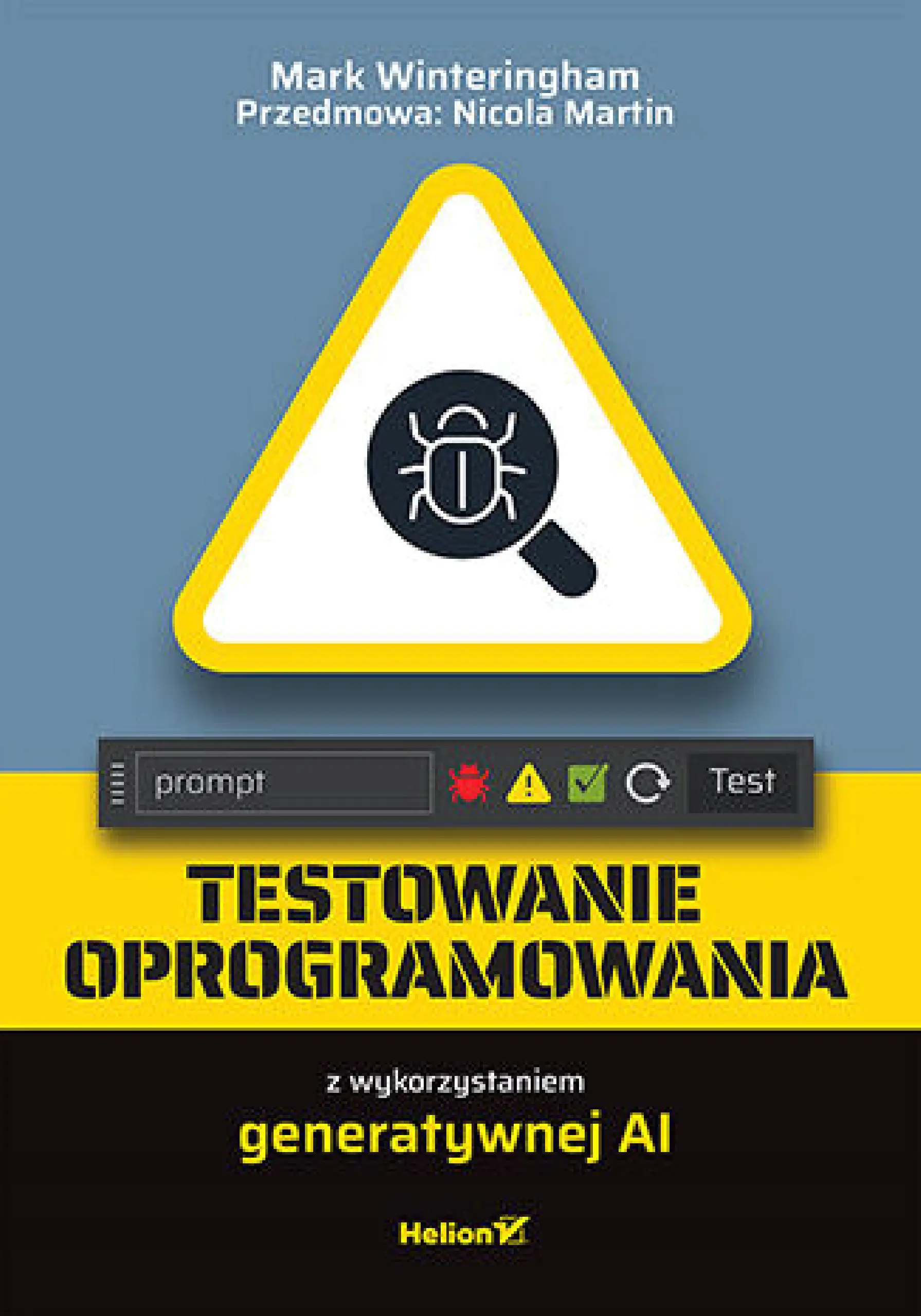 Książka - Testowanie oprogramowania z wykorzystaniem generatywnej AI