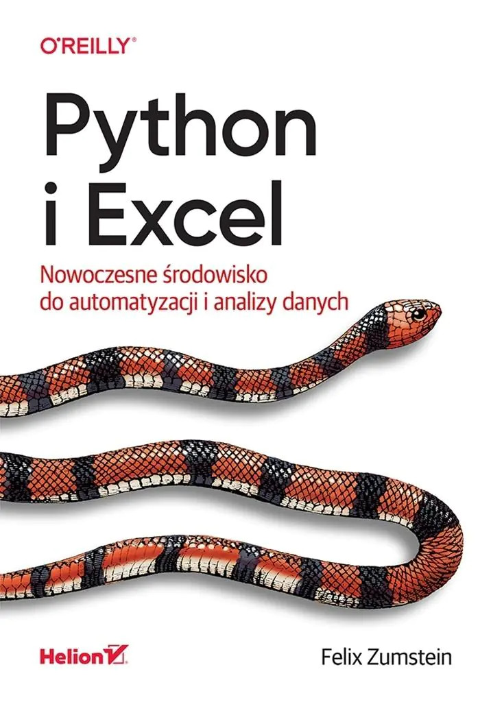 Książka - Python i Excel. Nowoczesne środowisko do automatyzacji i analizy danych