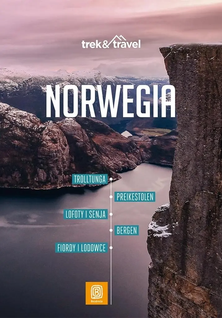 Książka - Norwegia. trek&travel