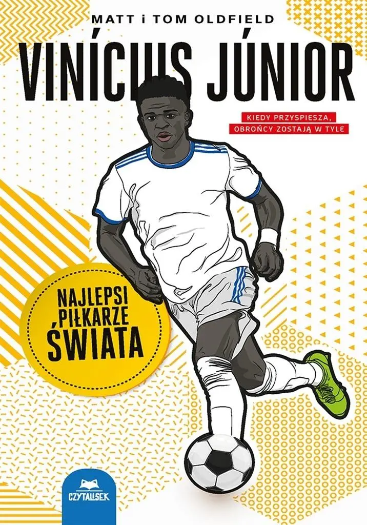 Książka - Vinícius Júnior. Najlepsi piłkarze świata