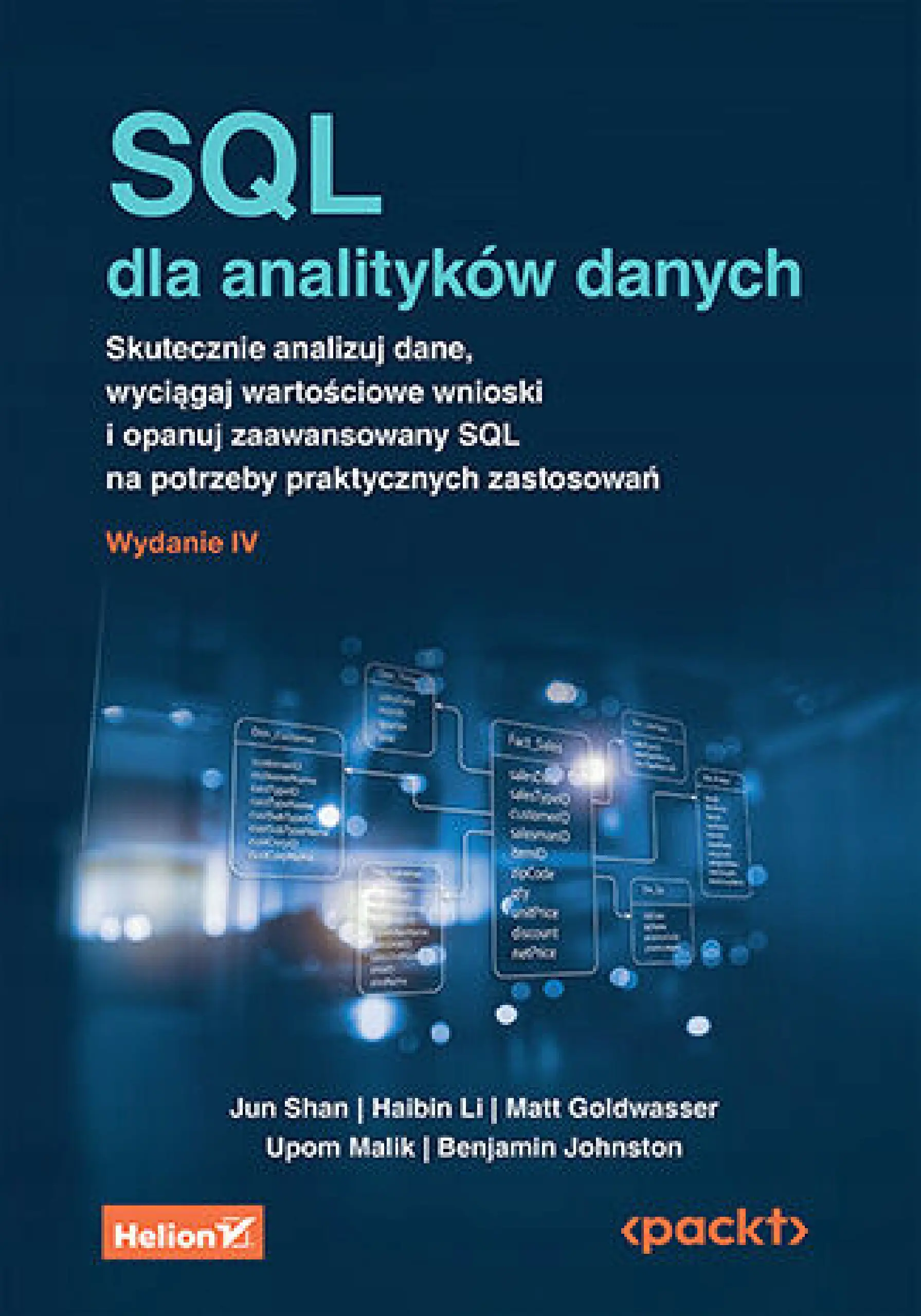 Książka - SQL dla analityków danych. Skutecznie analizuj dane, wyciągaj wartościowe wnioski i opanuj zaawansow