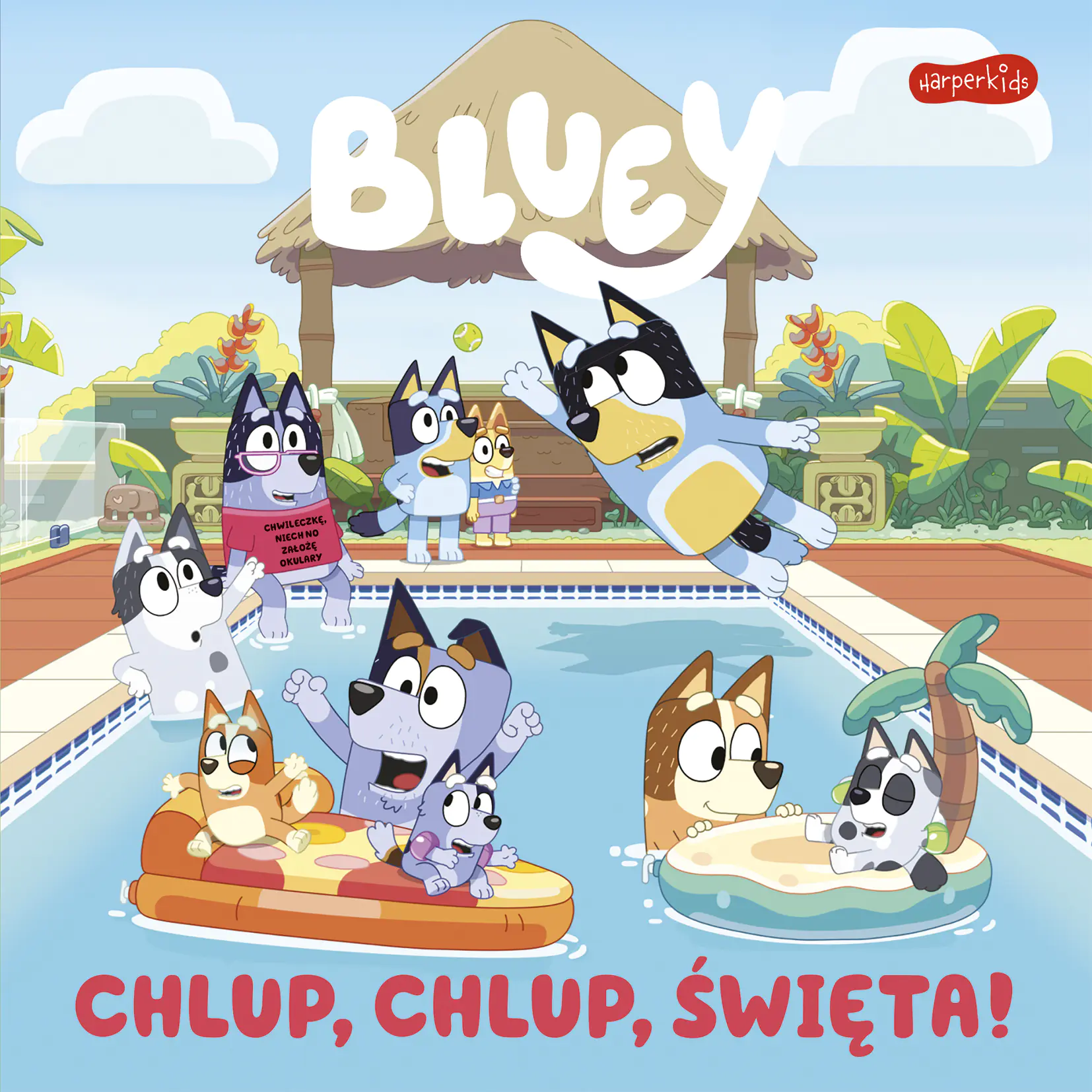 Książka - Bluey. Chlup, chlup, Święta! Moja czytanka