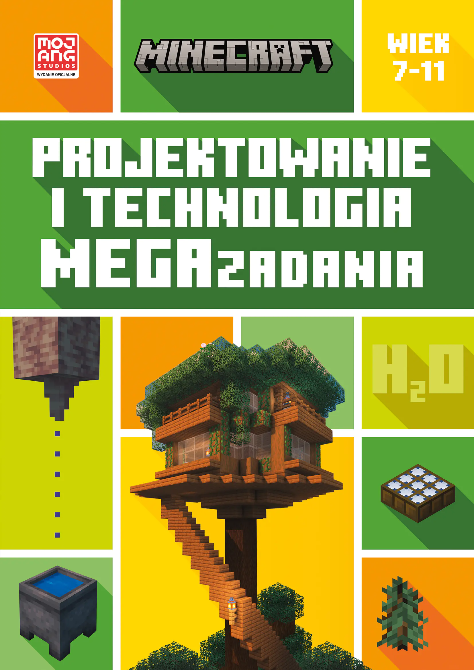 Książka - Minecraft. Projektowanie i technologia. Megazadania