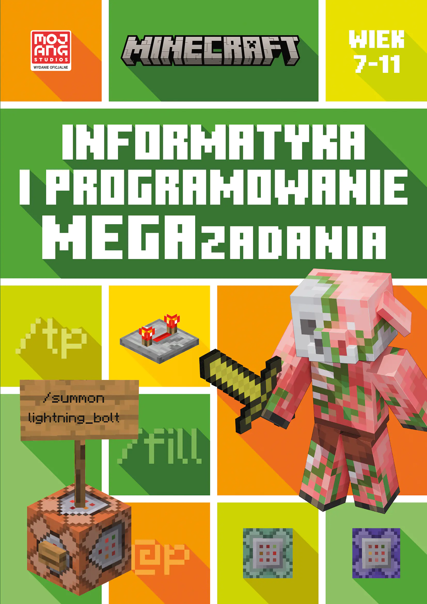 Książka - Minecraft. Informatyka i programowanie. Megazadania