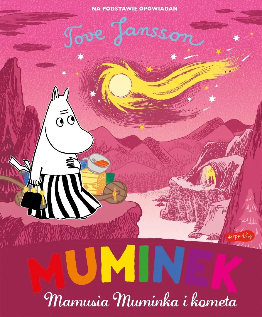 Książka - Muminek, Mamusia Muminka i kometa