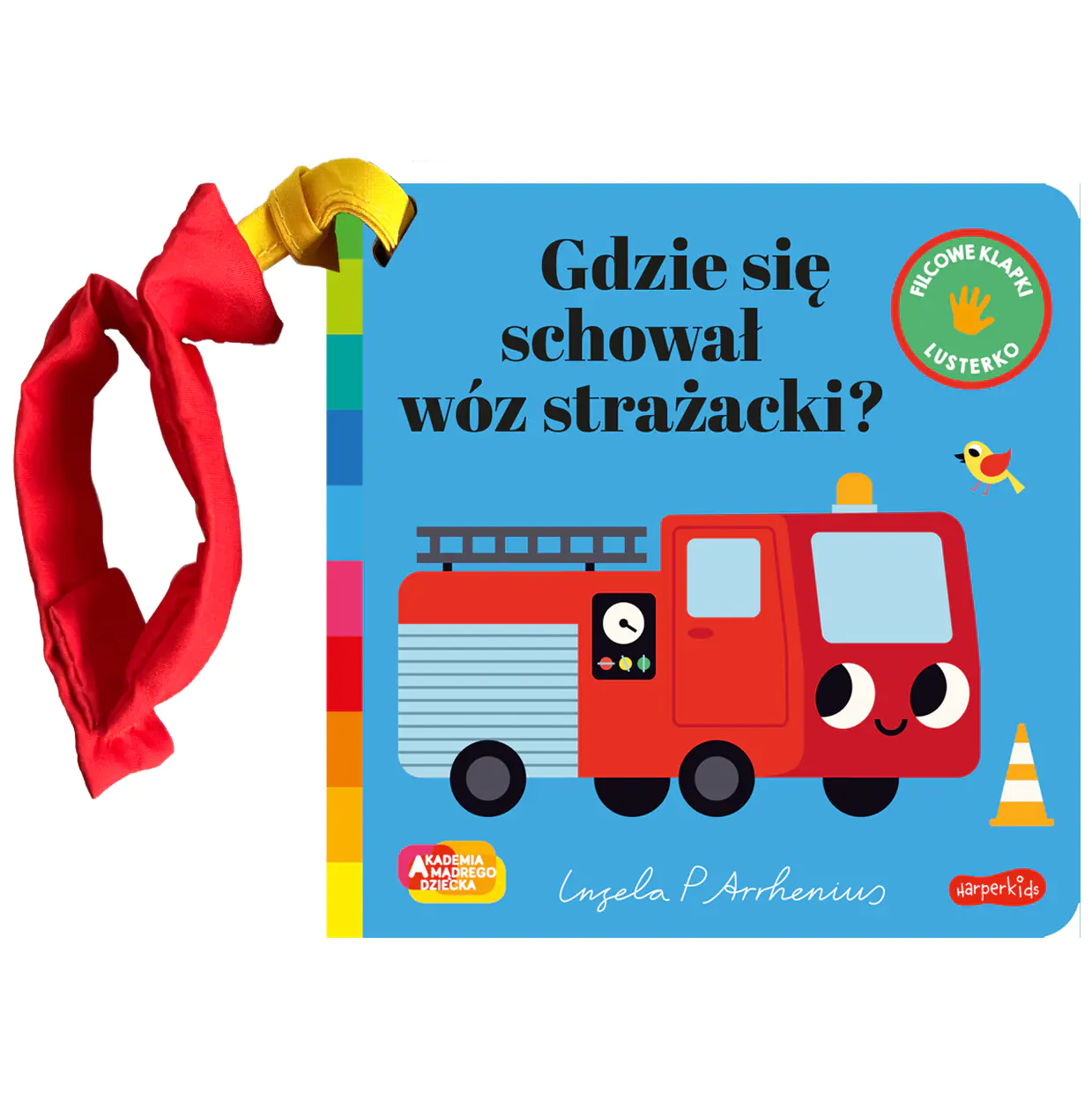 Książka - Gdzie się schował wóz strażacki? Akademia mądrego dziecka. Zabawa w chowanego