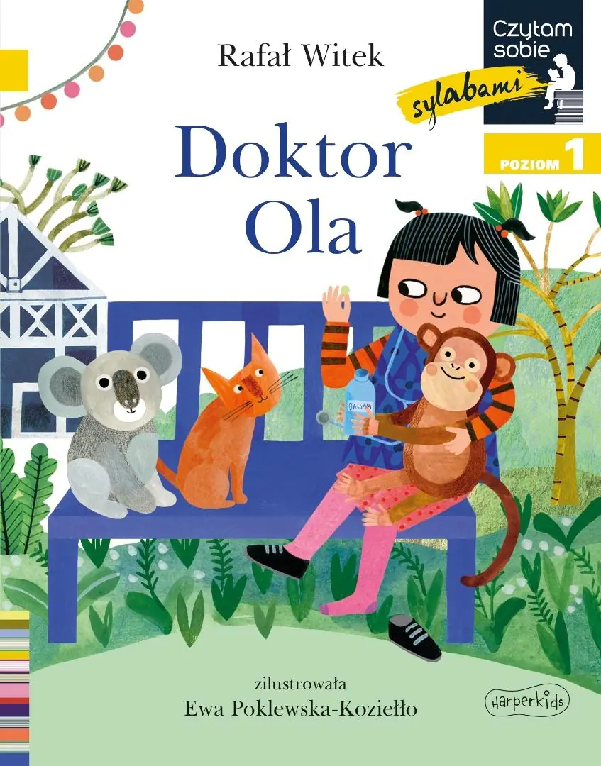 Książka - Doktor Ola. Czytam sobie sylabami. Poziom 1