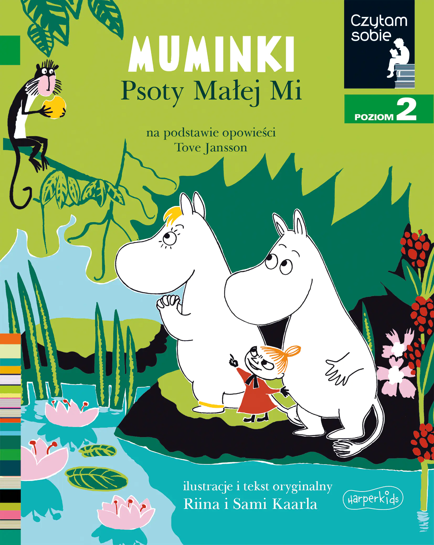 Książka - Muminki. Psoty Małej Mi. Czytam sobie. Poziom 2