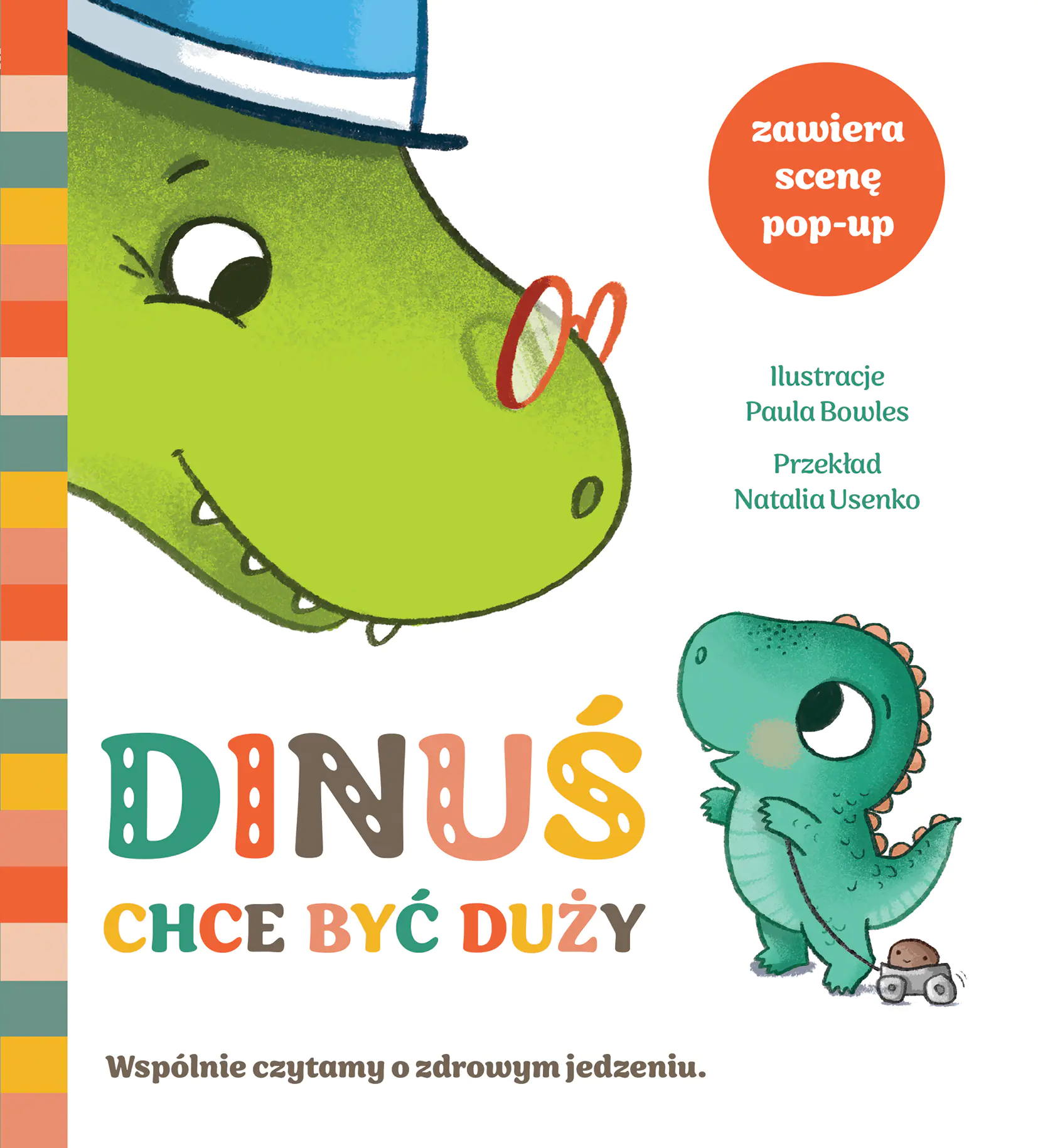Książka - Dinuś chce być duży