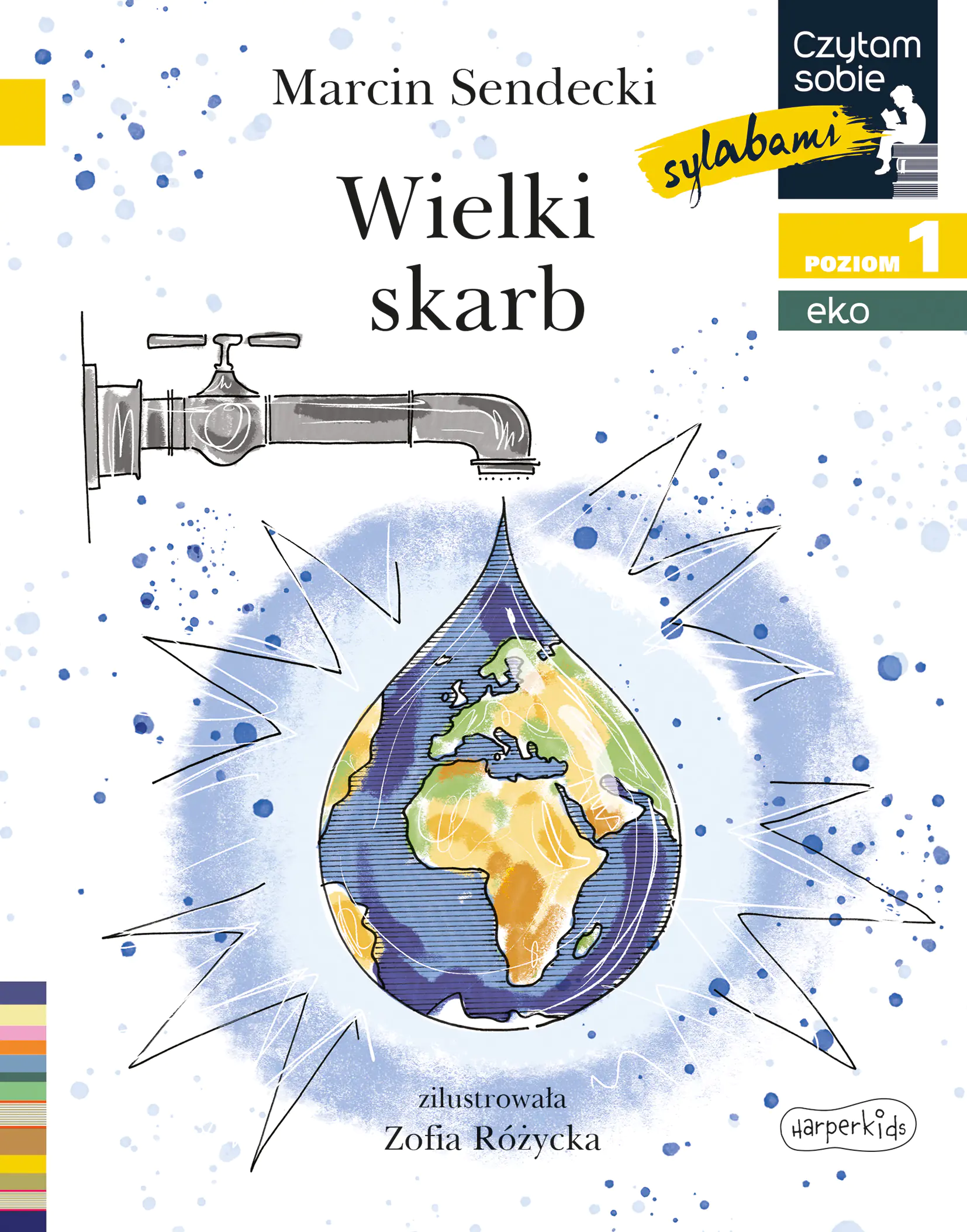 Książka - Wielki skarb. Czytam sobie sylabami. Poziom 1