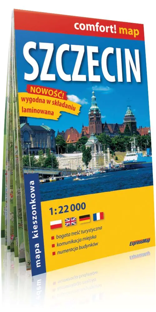 Książka - Szczecin. Plan miasta 1:22 000