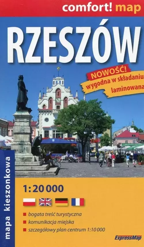 Książka - Rzeszów. Plan miasta 1:20 000