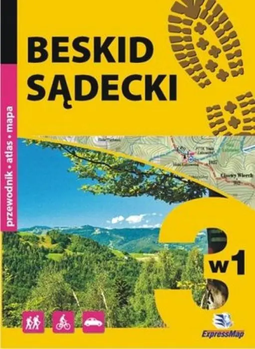 Książka - Beskid Sądecki 3 w 1