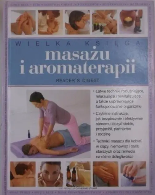 Książka - Wielka księga masażu i aromaterapii