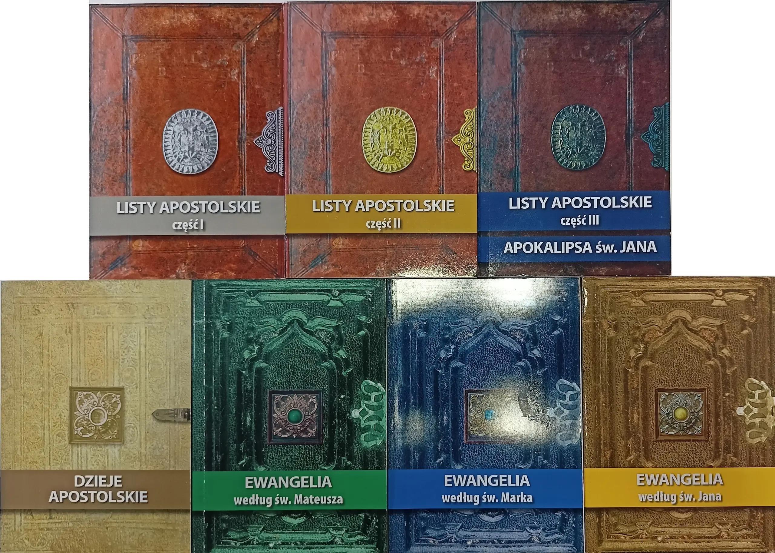Książka - EWANGELIA LISTY APOSTOLSKIE DZIEJE APOSTOLSKIE