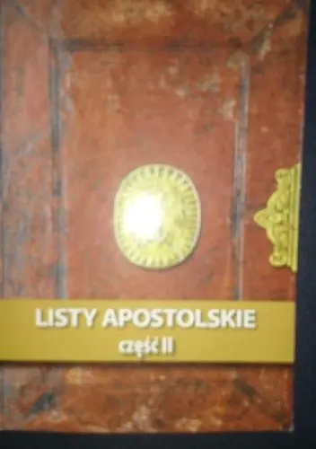 Książka - Listy Apostolskie cz.II (książka)