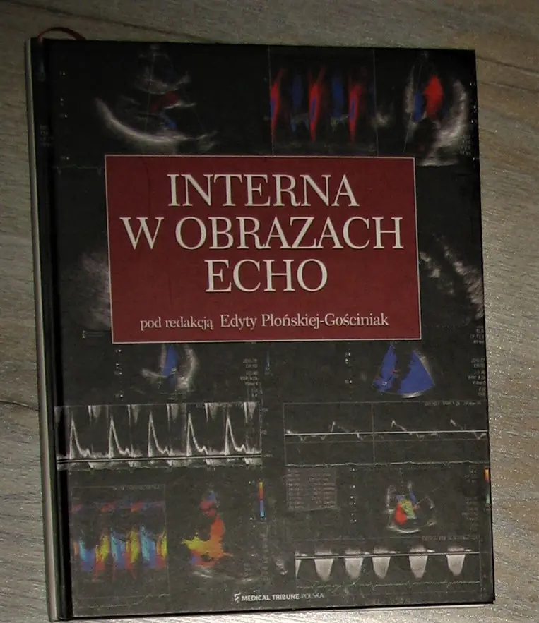 Książka - Interna w obrazach echo
