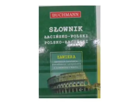 Książka - Słownik łacińsko-polski polsko-łaciński