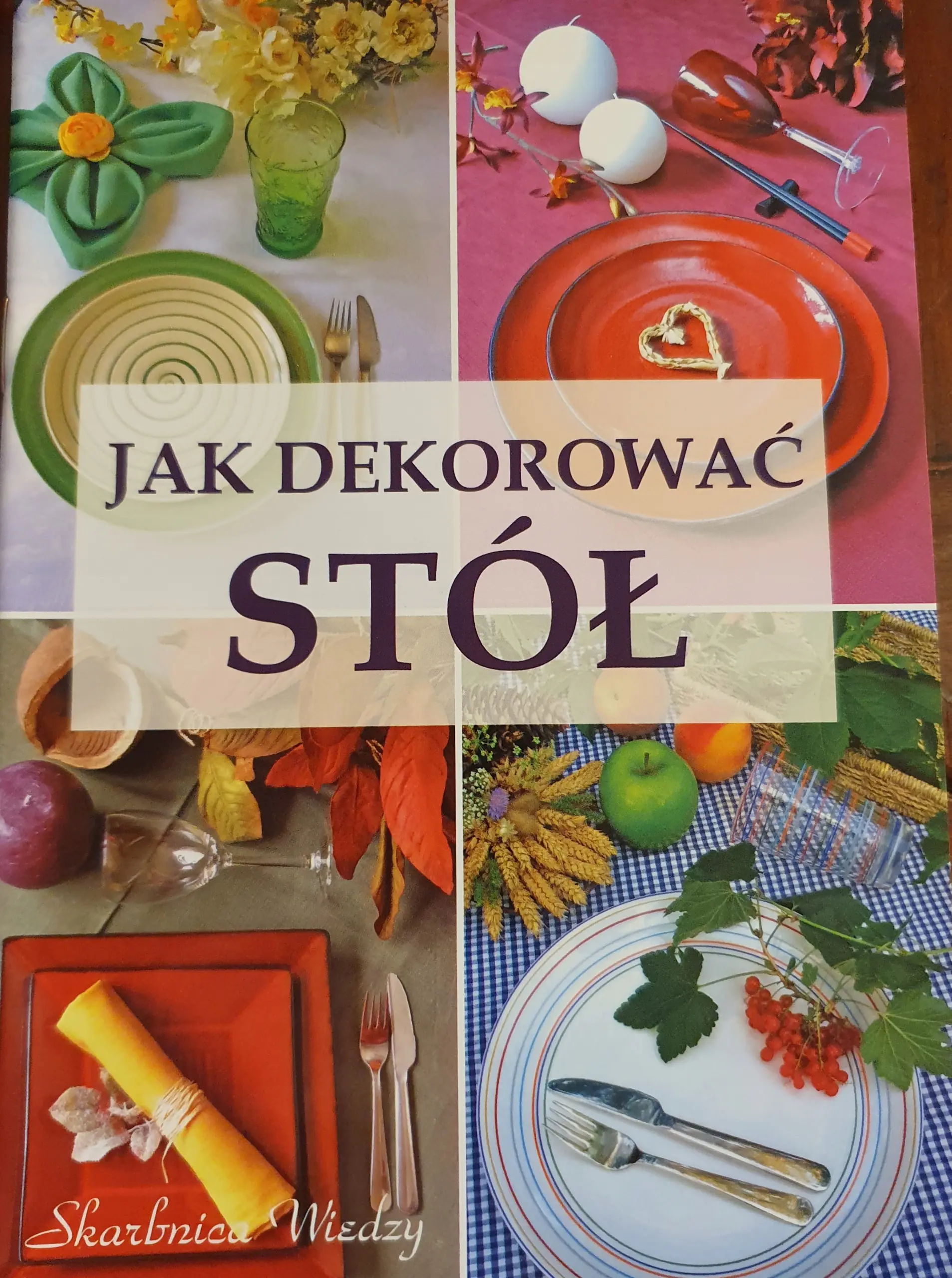 Książka - Jak dekorować stół