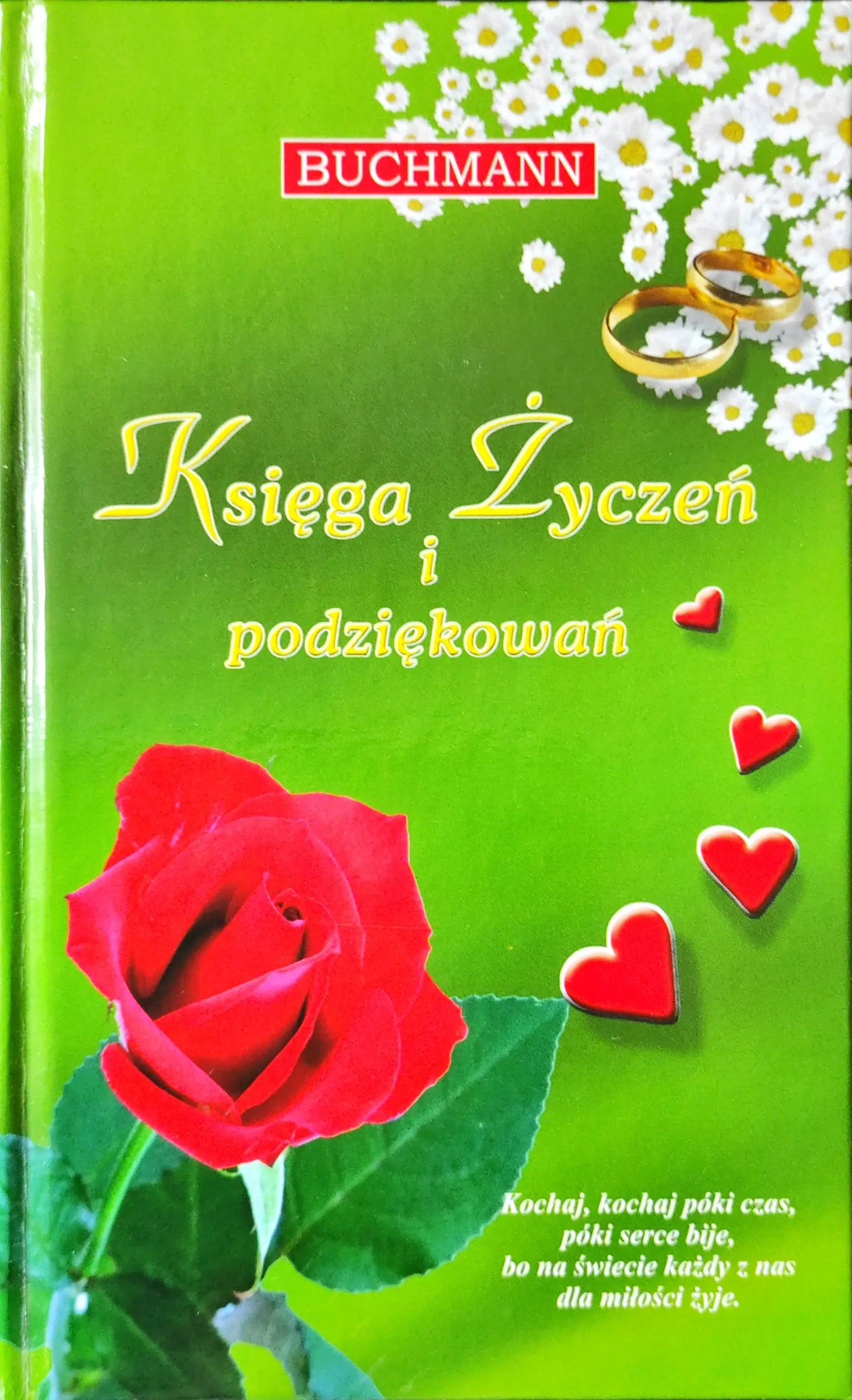 Książka - Księga życzeń i podziękowań Katarzyna Janus