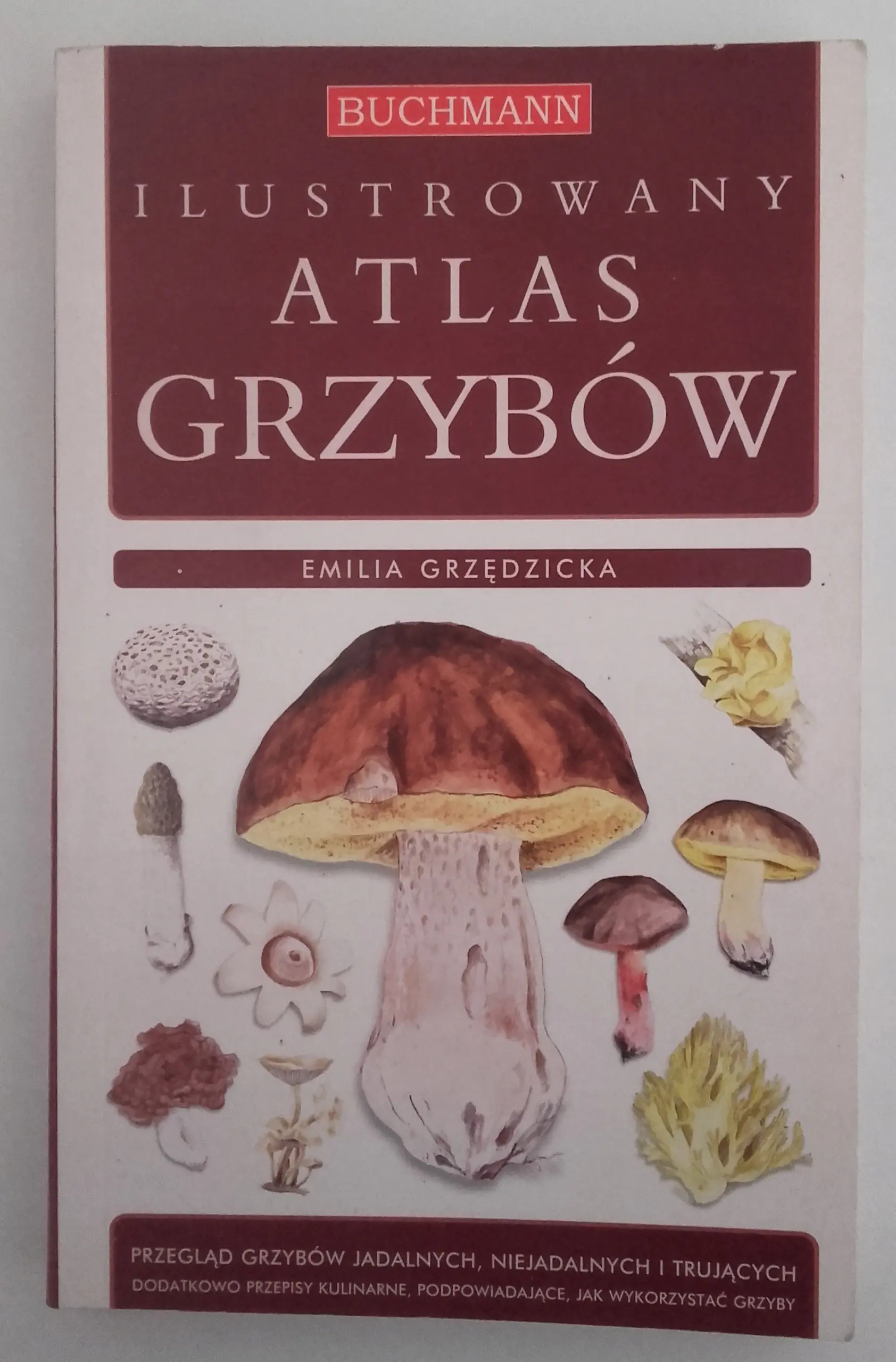 Książka - Ilustrowany atlas grzybów