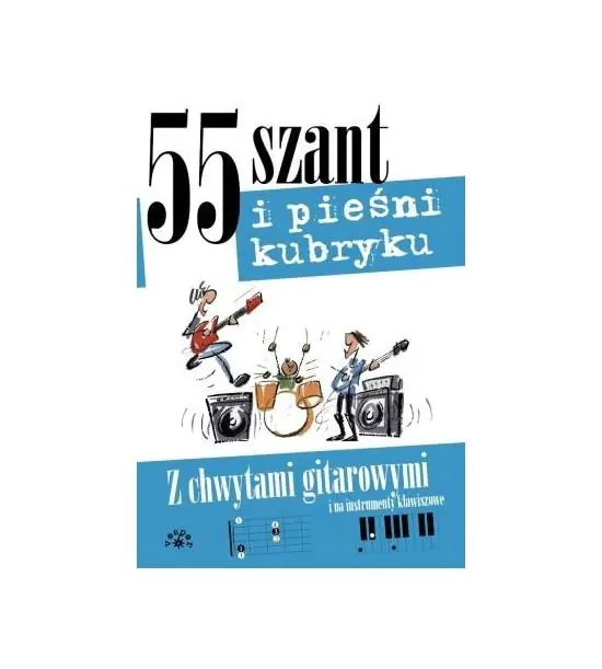 Książka - 55 szant i pieśni kubryku