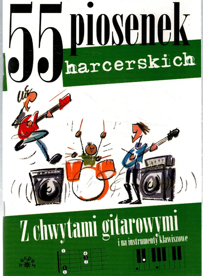Książka - 55 piosenek harcerskich