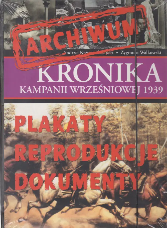 Książka - Kronika kampanii wrześniowej 1939   Teczka