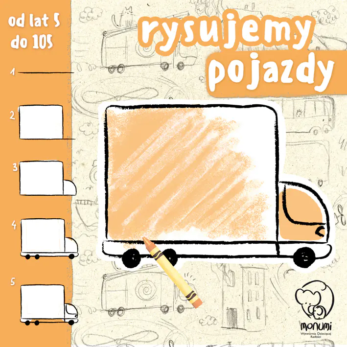 Książka - Rysujemy pojazdy
