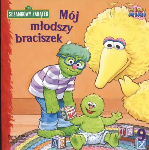 Książka - Sezamkowy zakątek 9. Mój młodszy braciszek