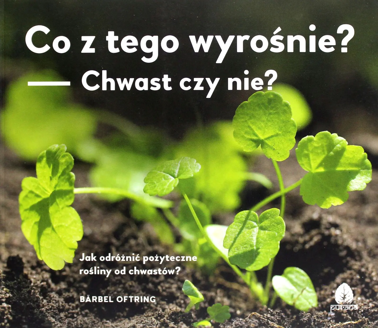 Książka - Co z tego wyrośnie? Chwast czy nie?