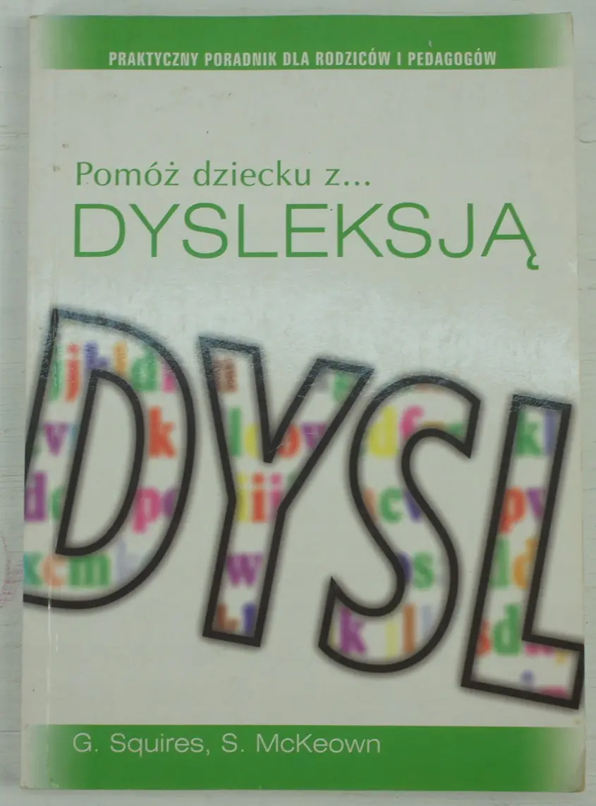 Książka - Pomóż dziecku z dysleksją